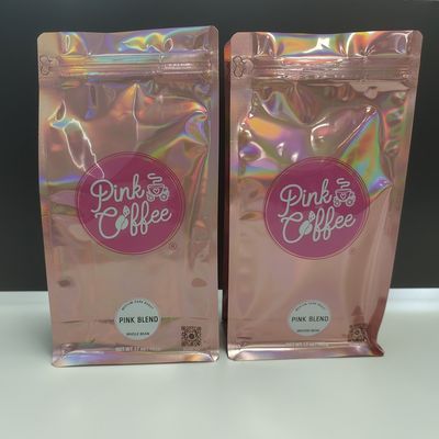 품질  Safety 500g Mylar Bags Coffee Bag Hologram Plastic Coffee Bag With Valve And Zipper 공장